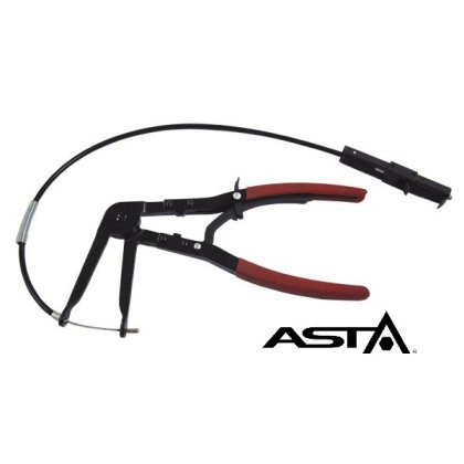 Kliešte s lankom na pružné hadicové spony 630mm ASTA