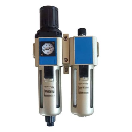 Regulátor tlaku vzduchu s filtrom a primazávačom 1/2"  do 10 bar