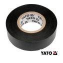 Elektroizolačná lepiaca PVC páska 19mm x 20m - čierna  YATO