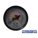 Manometer 0-12 bar 50 mm zadný vstup 1/8"