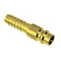 Rýchlospojka s výstupom na hadicu 1/4" 6 mm - mosadz