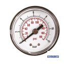 Manometer 0-12 bar 40 mm zadný vstup 1/4"