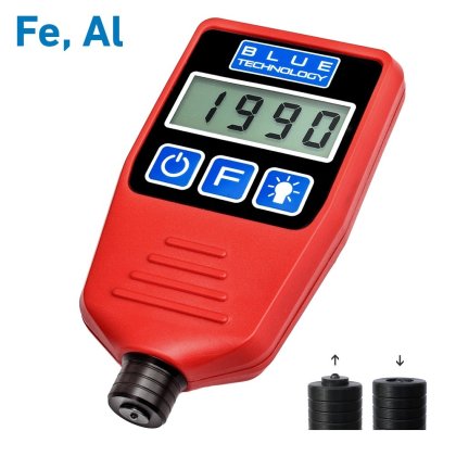 Digitálny merač hrúbky laku Fe/Al do 5/2mm s guľôčkovou sondou