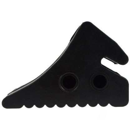 Gumový zakladací klin pod koleso 165x85x110mm