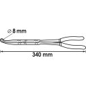 Kliešte na sviečky s dvojitým kĺbom 340mm 8mm VIGOR