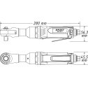 Pneumatická rázová račňa 1/2"  102 Nm HAZET  