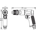 Pneumatická vŕtačka 1-10 mm HAZET 