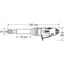 Pneumatická priama stopková brúska dlhá 285 mm, 6 mm, 22000 ot/min  HAZET