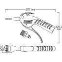 Ofukovacia pištoľ s širokou plochou dýzou HAZET