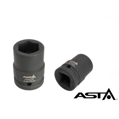 Nadstavec 3/4" 6-hranný rázový 23mm  CrMo, L 51mm ASTA