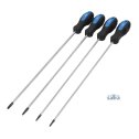 Sada 4 ks skrutkovačov TORX - dlhé 340 mm SATRA