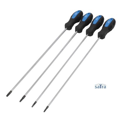 Sada 4 ks skrutkovačov TORX - dlhé 340 mm SATRA