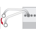 Očkový kľúč typ "C" 19x22mm AS DRIVE YATO