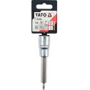 Nadstavec 1/2" TORX T20  L100mm  YATO