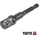 Adaptér stopkový 6 mm do vŕtačky s výstupom 1/2"   YATO