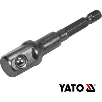 Adaptér stopkový 6 mm do vŕtačky s výstupom 1/2"   YATO