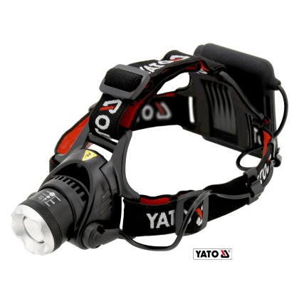 Lampa čelová LED XM-L2 CREE 10W 450lm ZOOM YATO